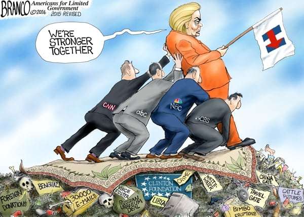 Hillary’s Advantage: The Media; Trump’s Advantage: The Issues