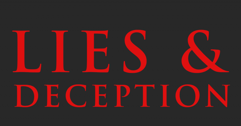lies and deception